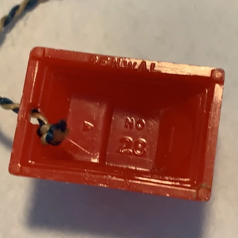 Vintage Renwal no 28 Dollhouse Mini Rotary Phone - Picture 4 of 5